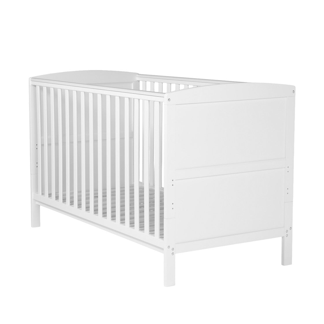 Bebe & Beyond Dreamer Cot Bed & Changer Two Piece Nursery Furniture Set - White
