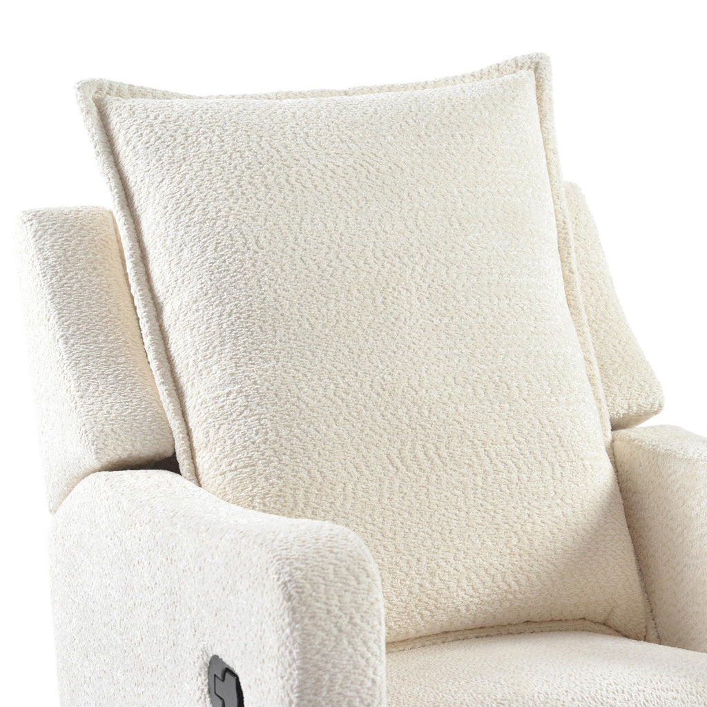 Bebe & Beyond Nestler 360 Reclining Nursing Chair - Off White Boucle