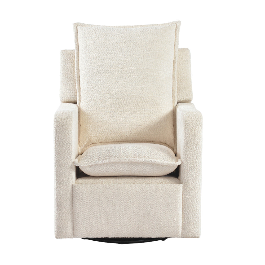 Bebe & Beyond Nestler 360 Reclining Nursing Chair - Off White Boucle