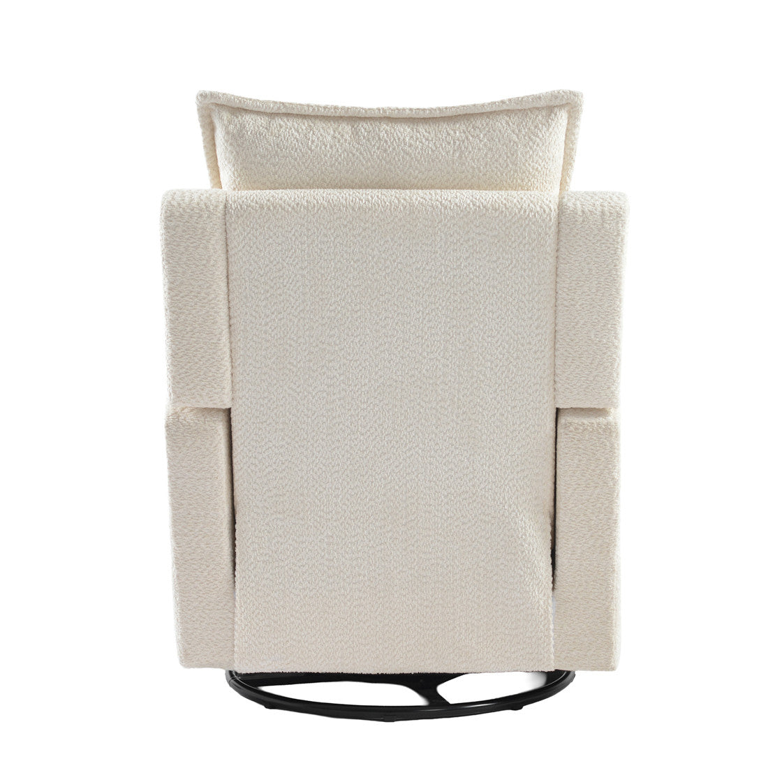 Bebe & Beyond Nestler 360 Reclining Nursing Chair - Off White Boucle