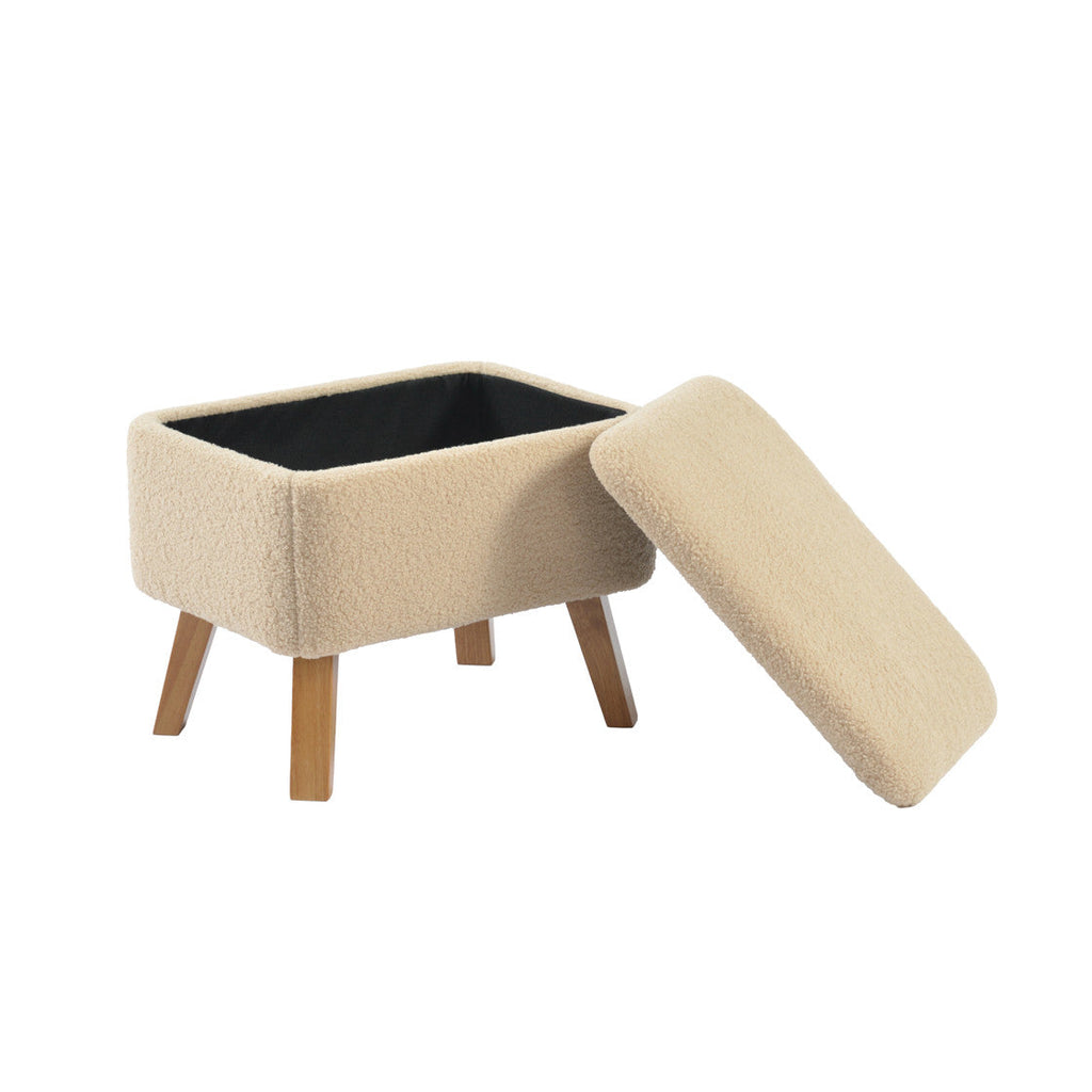 Bebe & Beyond Soother Nursing Chair & Stool - Oat Ted