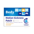 Bedy Motion Sickness Patches – Non-Drowsy, 72H Relief for Travel (Adults & Kids)