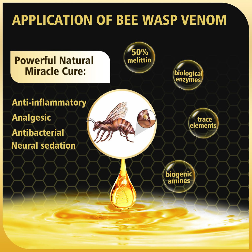 Bee Wasp Venom Toothpaste 2-Pack – Bleeding Gums, Gingivitis & Sensitive Teeth (3.7 oz)