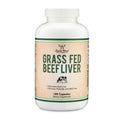 Beef Liver Capsules - 1,000mg Grass-Fed Desiccated Liver | 180 Capsules | 3-Month Supply | Double Wood