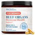 Beef Organ Supplement for Women – Hormone Health & Energy | Grass-Fed NZ Organs 60 Ct