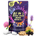 20-In-1 Beef Organ Supplement for Women – 925MG Grass-Fed Liver, Uterus & Ovary + 3 More | Hormone Balance & Energy