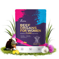 Beef Organ Supplement for Women - 100 Day Supply | 11,000mg per Serving | Grass-Fed