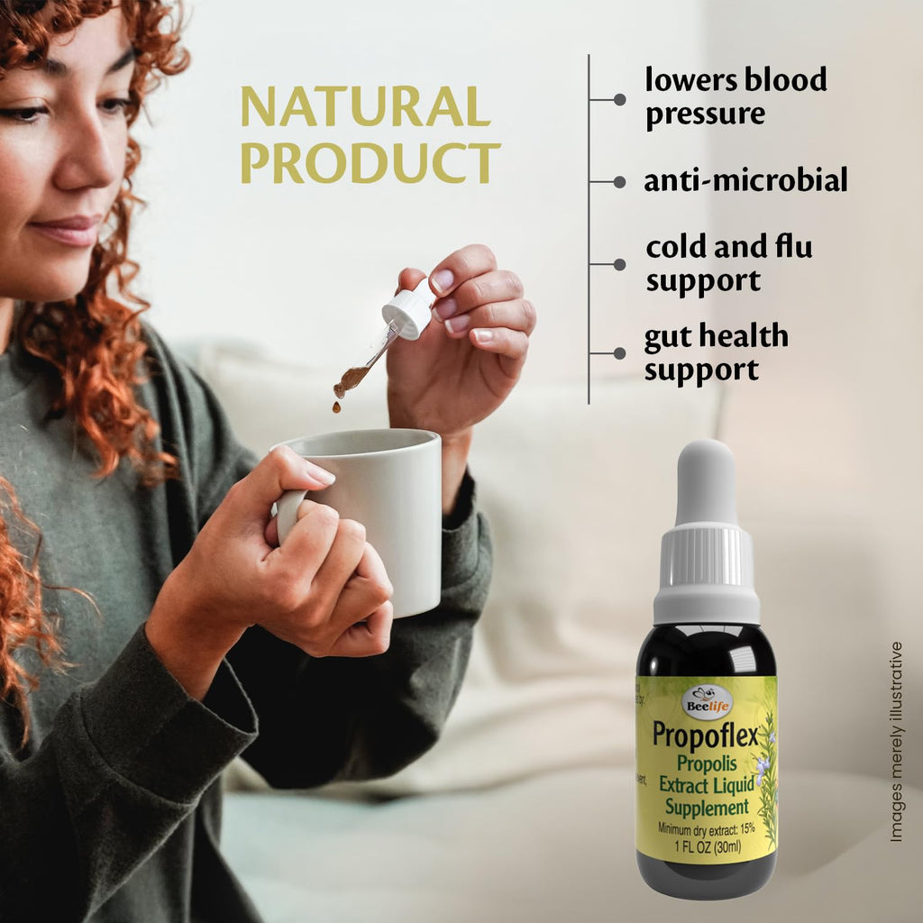 Beelife Brazilian Green Propolis Extract – 15% Artepillin-C Tincture | Immune Support