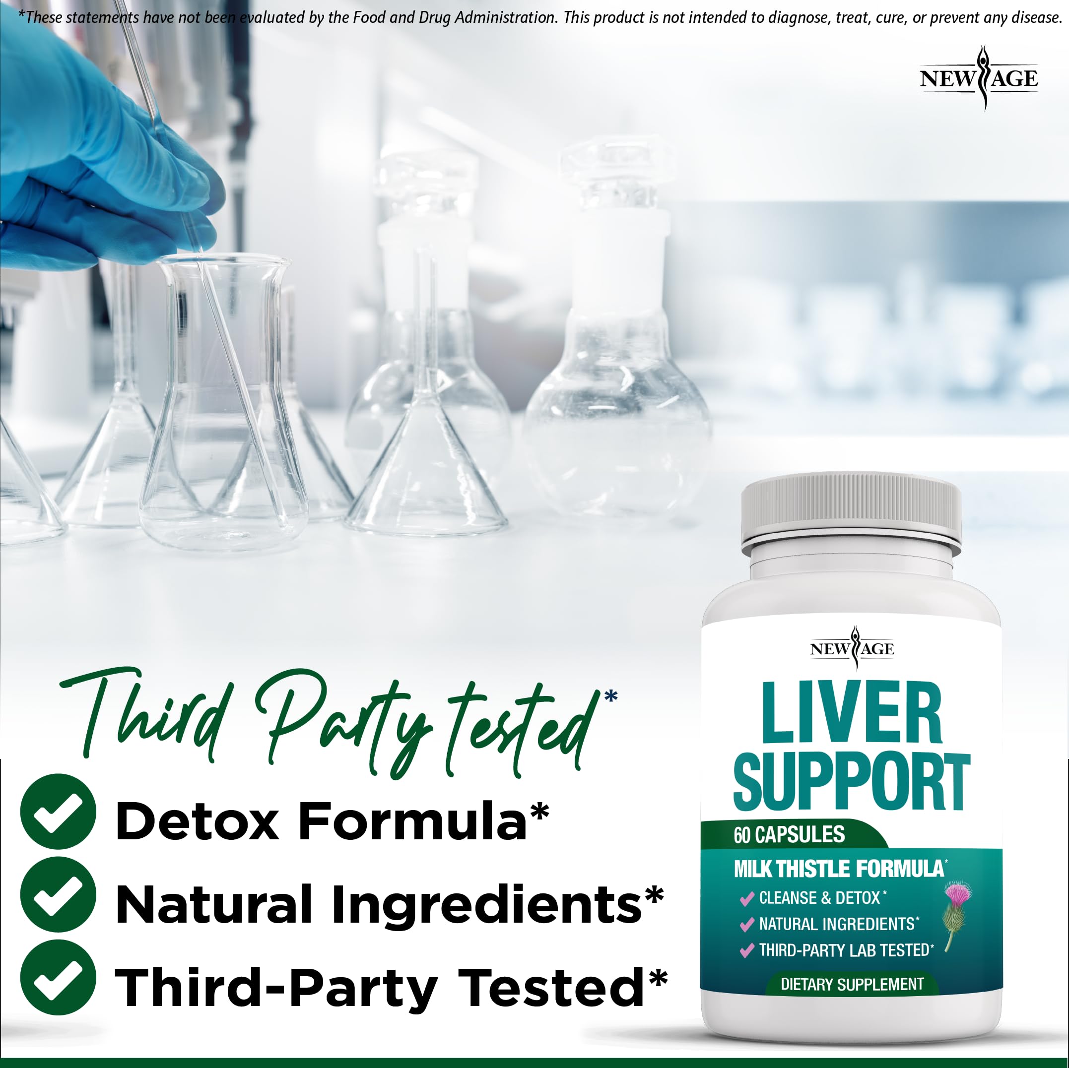 Liver Cleanse Detox & Repair – Milk Thistle & Chanca Piedra Liver Support | 120 Count