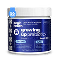 Begin Health Growing Up Prebiotics for Kids — 56-Pack, Unflavored Powder for Digestive Support