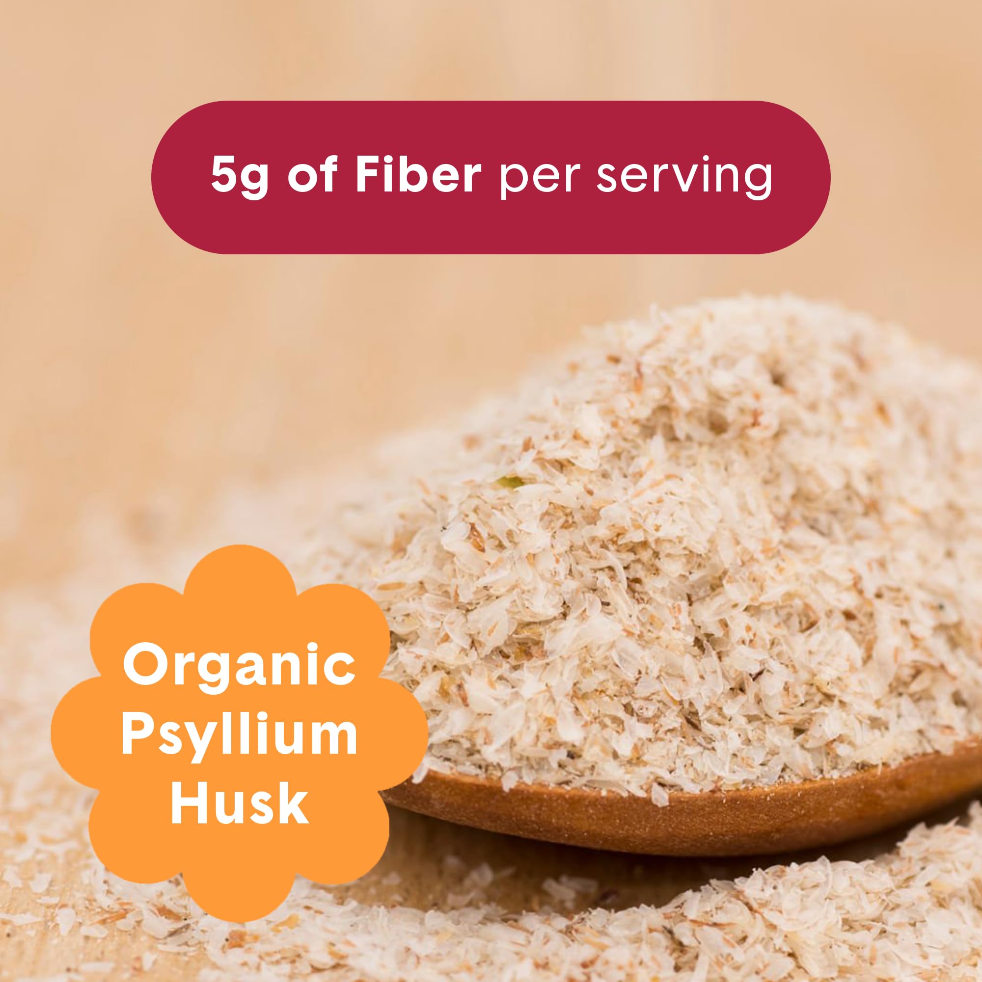 Bellway Super Fiber Powder + Fruit Punch – Sugar-Free Psyllium Husk, 50 Servings