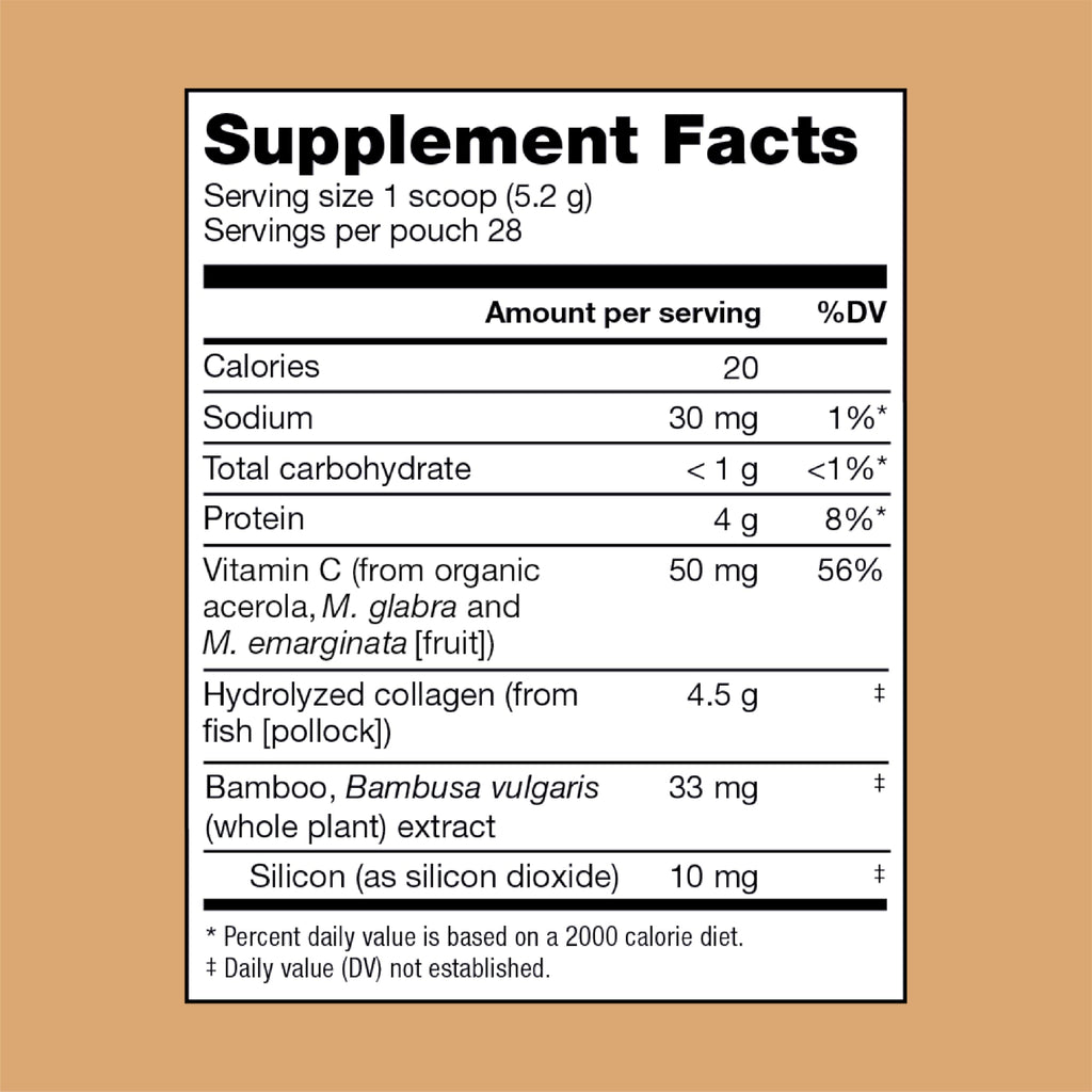 Bend Beauty Marine Collagen + Co-Factors – Unflavored Collagen Powder for Skin, Hair & Nails