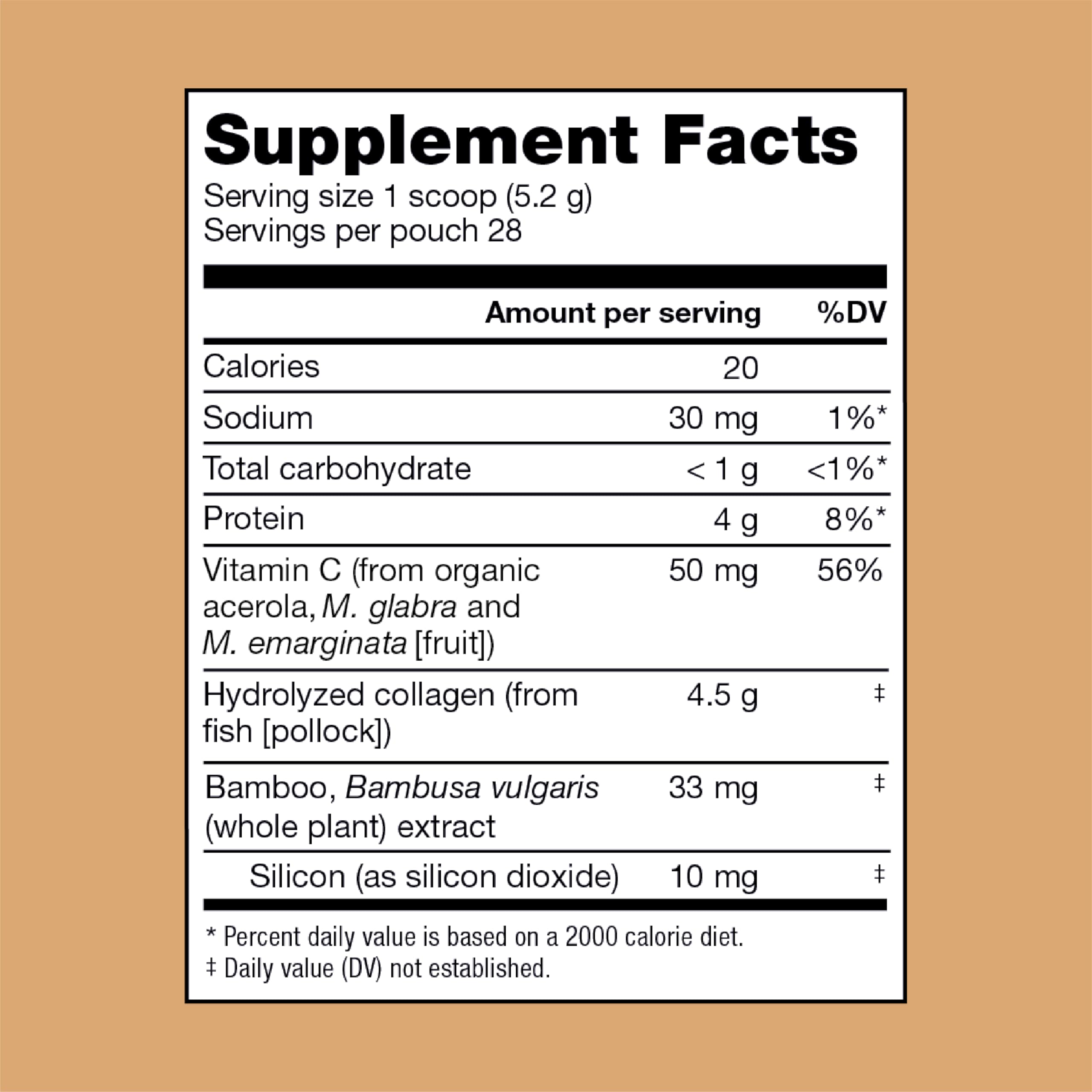 Bend Beauty Marine Collagen + Co-Factors – Unflavored Collagen Powder for Skin, Hair & Nails