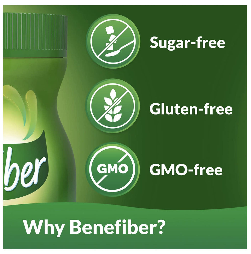 Benefiber Fiber Supplement - 760g, 190 Servings | 100% Natural