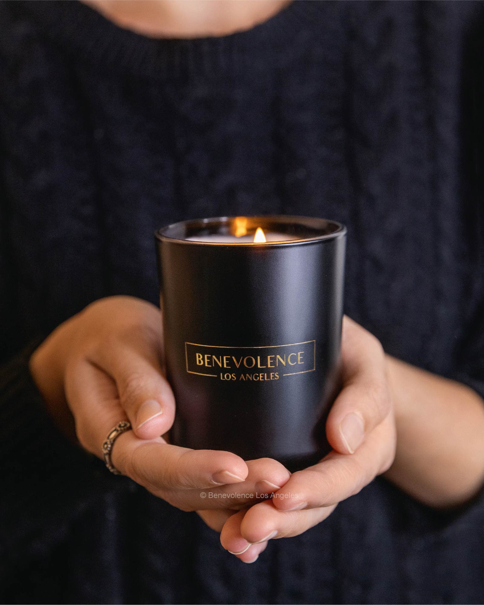 Benevolence LA Clearance Bergamot & Jasmine Soy Candle 6oz