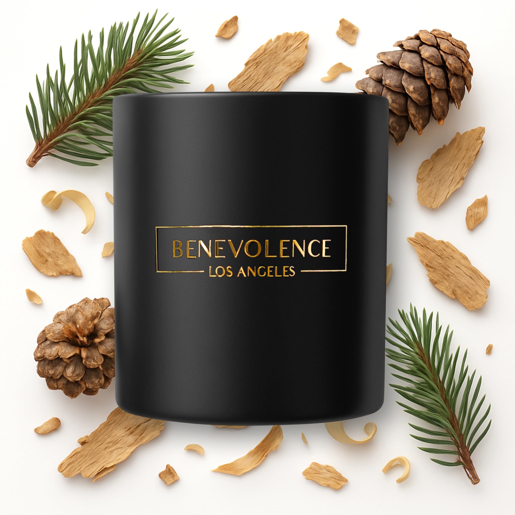 Benevolence LA Pine Scented Candle | 8oz Soy Candle