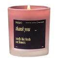 Benevolence LA Thank You Candles – 10 oz, 40-50h Burn | Fall Candles, Appreciation Gifts