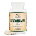 Benfotiamine 300mg Servings – 120 Capsules (150mg per) Non-GMO | Double Wood