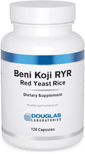 Douglas Laboratories Beni Koji Red Yeast Rice | Fermented Red Rice for Healthy Lipid Metabolism | 120 Capsules
