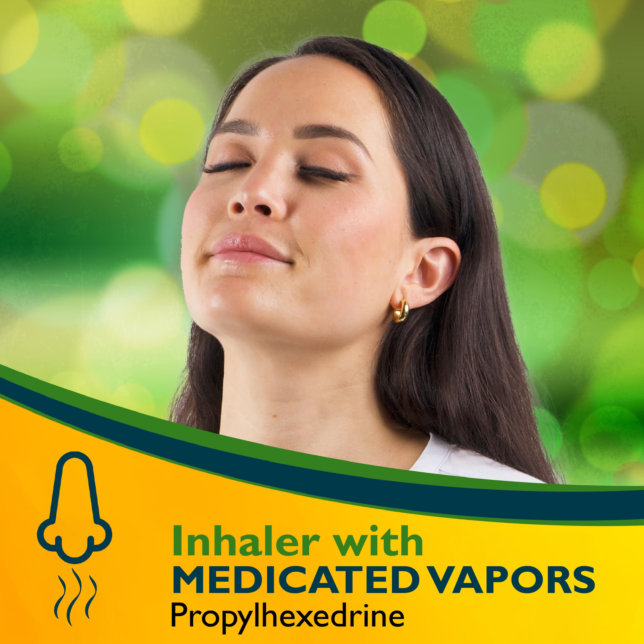 Benzedrex Inhaler Propylhexedrine Nasal Decongestant – 1 Count (Pack of 6)