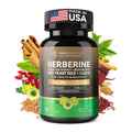 Berberine 1300mg with Green Tea Extract, Resveratrol, Red Yeast Rice & CoQ10 – 13-in-1 Immune & Metabolic Support, 60 Caps, Non-GMO