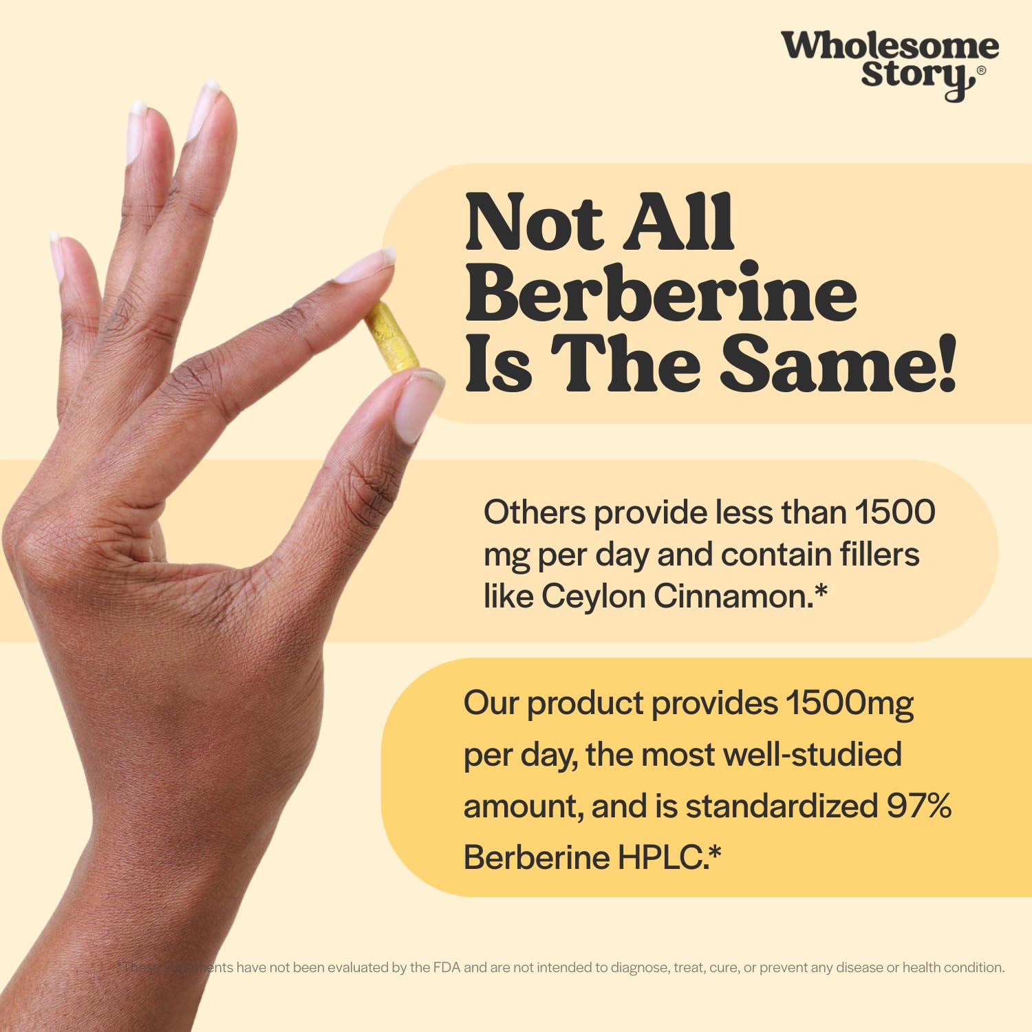 Berberine Supplement 1500mg – 97% Purity | 90 Capsules | Metabolic & Hormonal Support