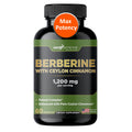 Gade Nutrition Berberine with Ceylon Cinnamon | Berberine HCl 1200 mg | USA Made