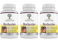 Simply Natures Pure Premium Berberine HCl 500mg - 120 Capsules - Cardiovascular GI Immune Support - Chromium Cinnamon (Pack of 3)