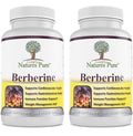 Simply Natures Pure Berberine HCl 500mg – 120 Capsules (Pack of 2) | Cardiovascular & GI Support