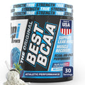BPI Sports Best BCAA Powder – Blue Raspberry, 30 Servings | Muscle Recovery & Hydration
