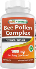 Best Naturals Bee Pollen Complex 1000 mg | 120 Tablets