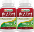 Best Naturals Black Seed Oil 2 Packs - 1000 mg Non-GMO Nigella Sativa, 120 Softgels