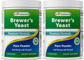 Best Naturals 2 Pack 100% Pure Brewer's Yeast Powder 16 oz – Lactation & Digestive Health