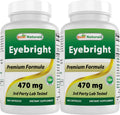 Best Naturals Eyebright 470 mg - 180 Capsules (180 Count, Pack of 2)