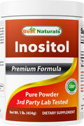 Best Naturals Pure Inositol Powder (Vitamin B8) – 1 lb
