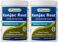 Best Naturals Konjac Glucomannan 2000mg per Serving - 2x1lb Packs
