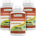 Best Naturals L-Carnosine 500 mg – 100 Vcaps (Pack of 3)
