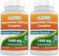 Best Naturals Magnesium Chloride Complex 1440 mg per Serving – 120 Capsules (Pack of 2)