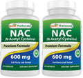 Best Naturals NAC 600 mg – 120 Capsules (Pack of 2) | N-Acetyl Cysteine