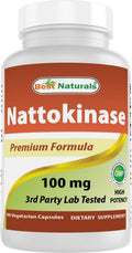 Best Naturals Nattokinase 2000 FU - 100 mg per Vegetarian Capsule | 90 Capsules | Made in USA
