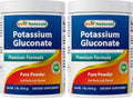 Best Naturals Potassium Gluconate 1 lb Powder – Pack of 2