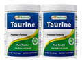 Best Naturals Taurine Powder 1000mg – 1 lb (454 g) Pack of 2