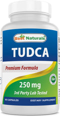 Best Naturals TUDCA 250mg - 60 Veg Capsules (2 Months Supply)
