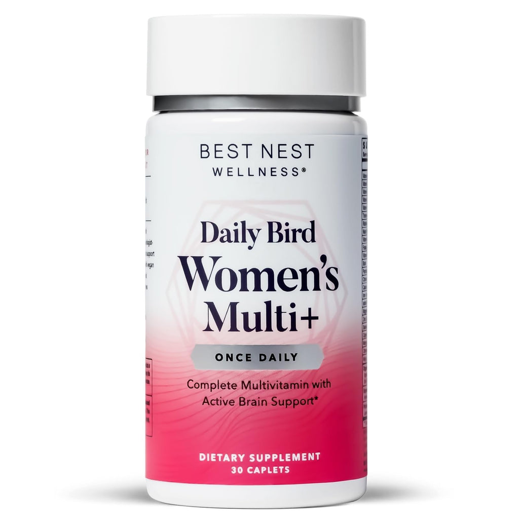 Best Nest Wellness Women's Multi Plus – Brain & Body Support, Gentle Iron