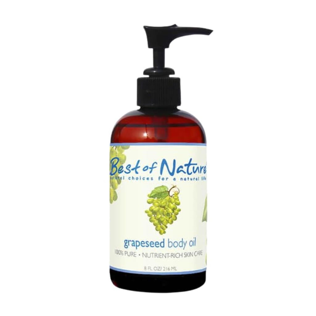 100% Pure Grapeseed Oil – Unscented Massage & Body Oil (8 oz)