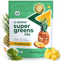 Rewind Best Tasting Super Greens Powder – Pineapple Flavor, 40+ Superfoods, Vitamin B12 & Zinc