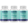 BESTVITE Cognizin Citicoline 500mg – 180 Vegetarian Capsules | Vegan, Gluten Free Brain Nootropic