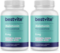 Bestvite Melatonin 6 mg – 120 Veg Caps – Vegan, Non-GMO, Gluten-Free (Pack of 2)