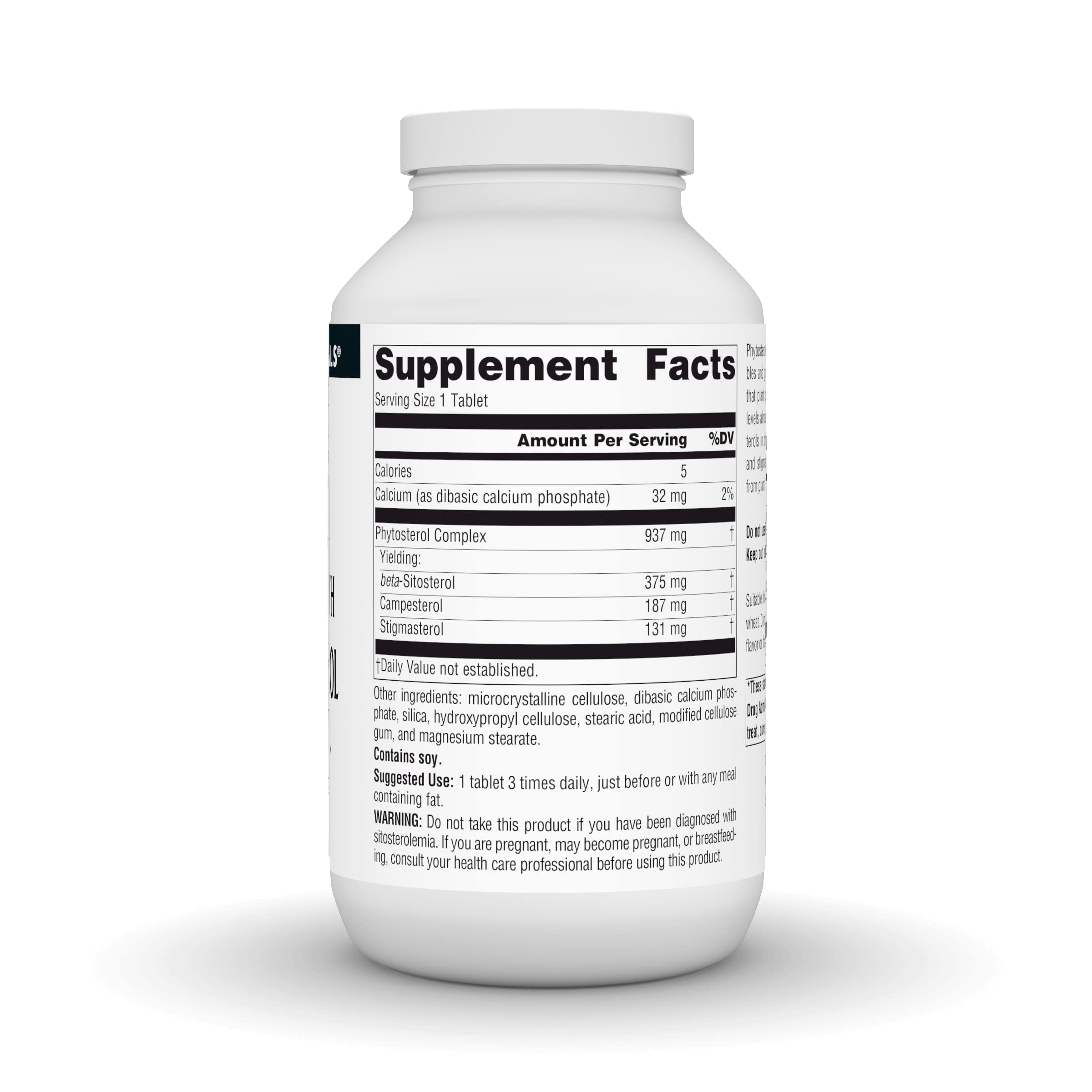 Source Naturals Mega Strength Beta Sitosterol 375mg - 240 Tablets