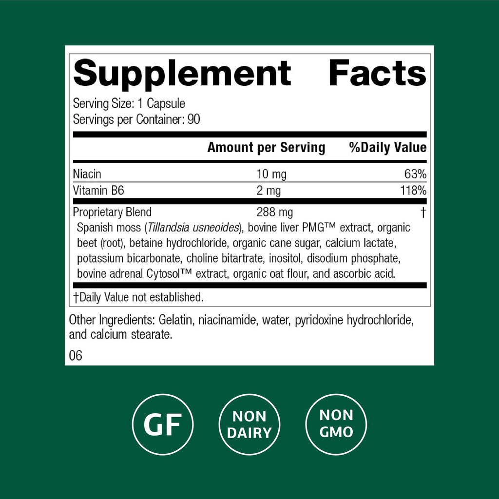 Betacol - Liver Support & Bile Production | Standard Process | 90 Capsules